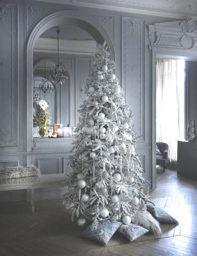 Árbol de Navidad efecto helado
