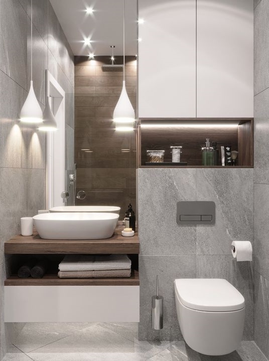 amueblar baño pequeño