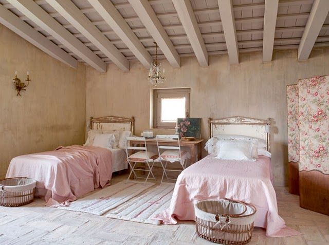 decorar habitación infantil casa de campo
