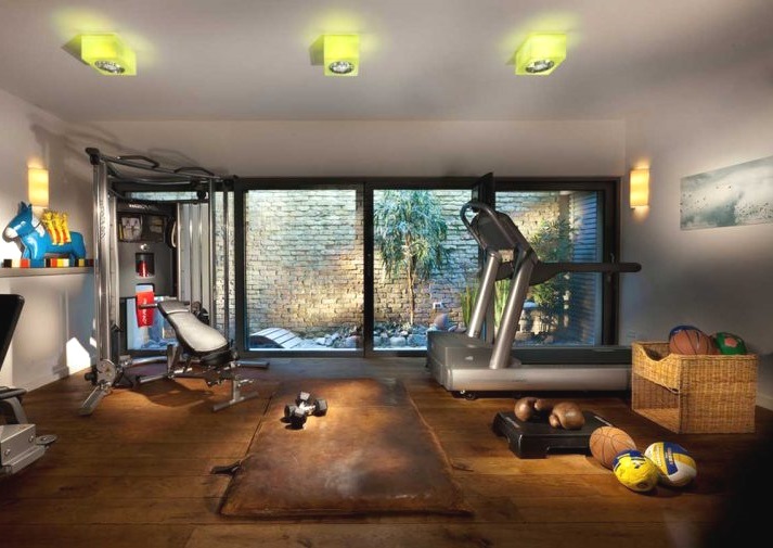 amueblar un gimnasio en casa