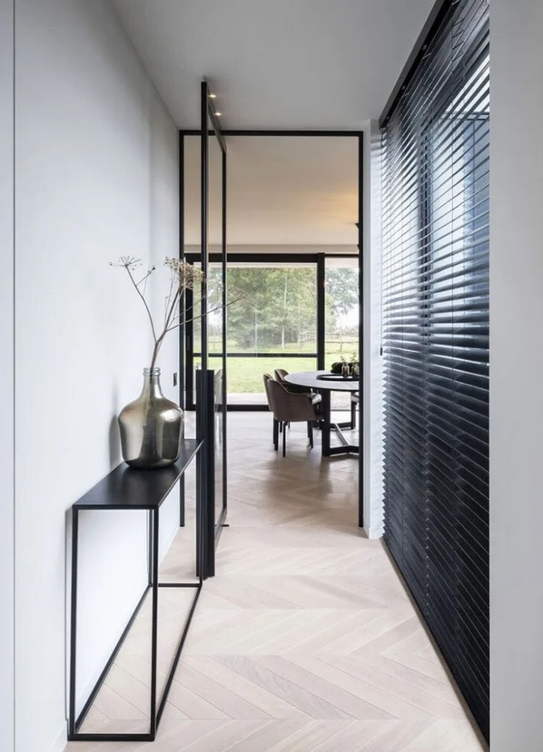 stile minimal ingresso stretto
