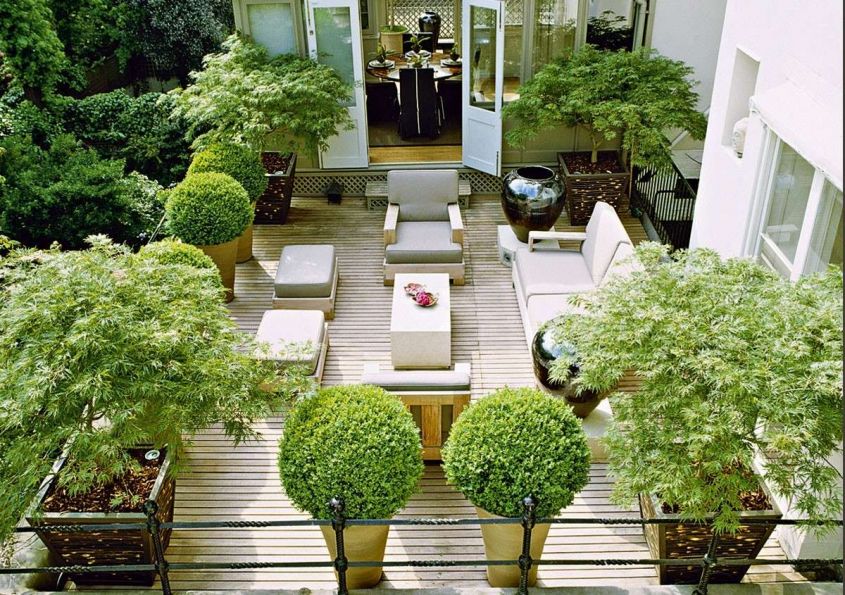 terraza descubierta