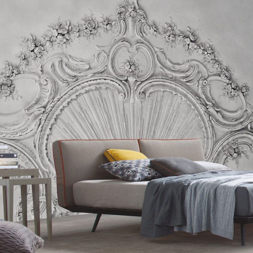 testata letto opera arte