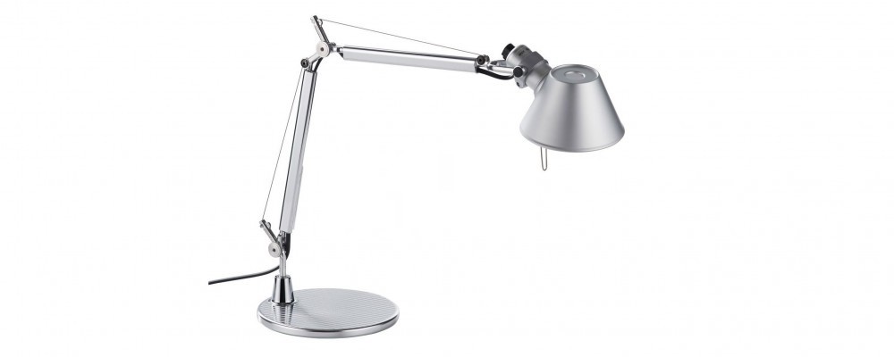 Artemide Tolomeo Decentrata - Lampada a sospensione con paralume »  Pergamena 32 cm